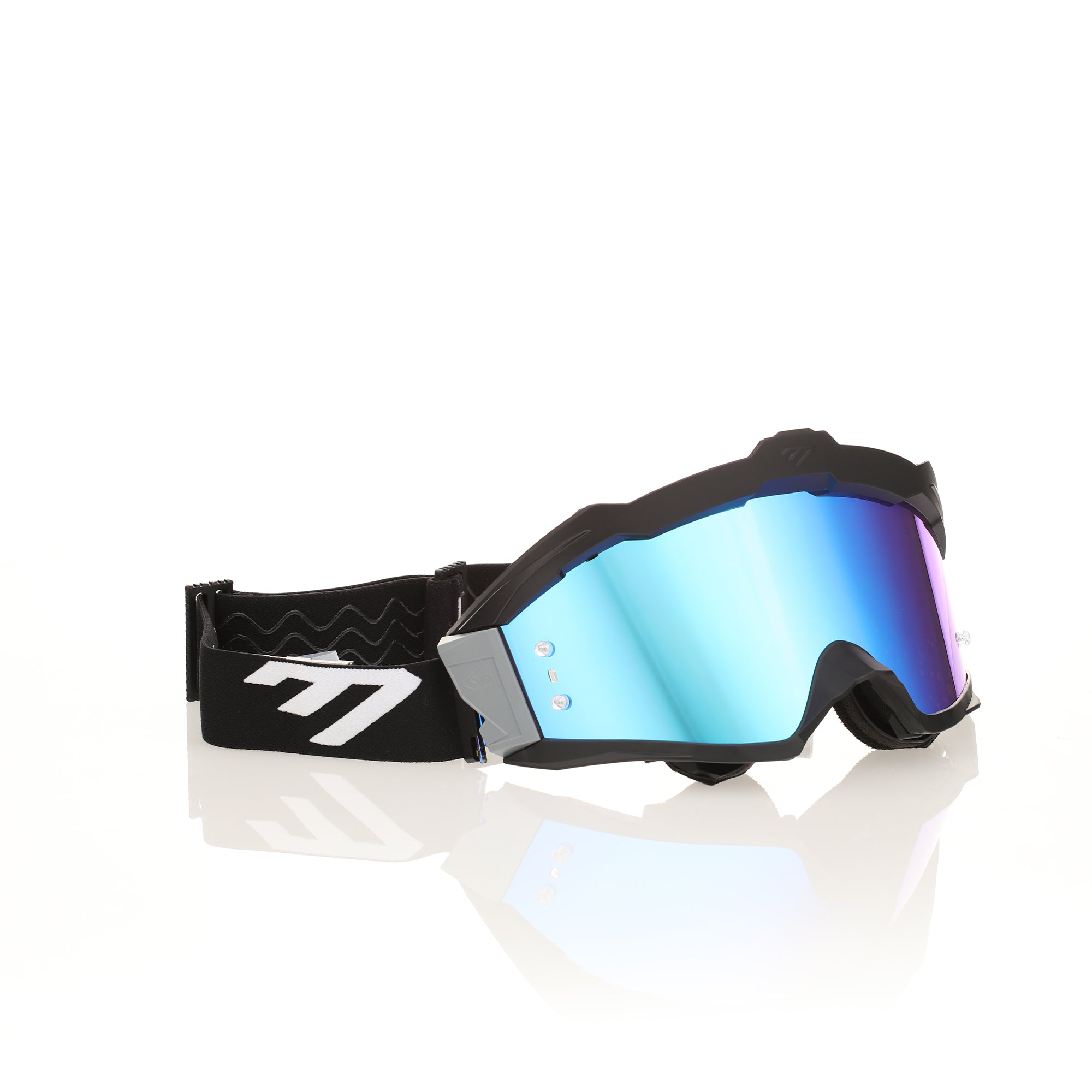 Max R Goggle – Black/Grey, Blue Lens