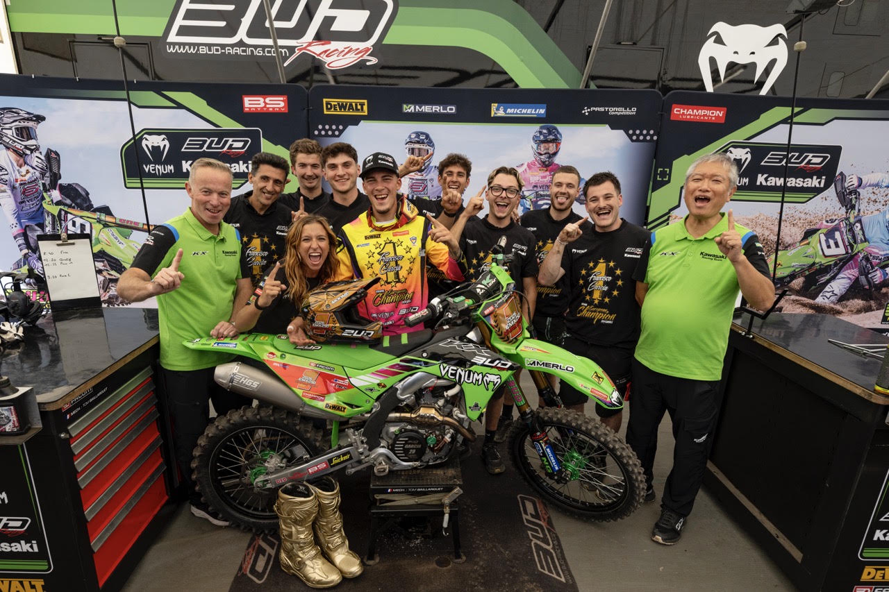 6D Rider Francisco Garcia And The Venum Bud Racing Kawasaki Team