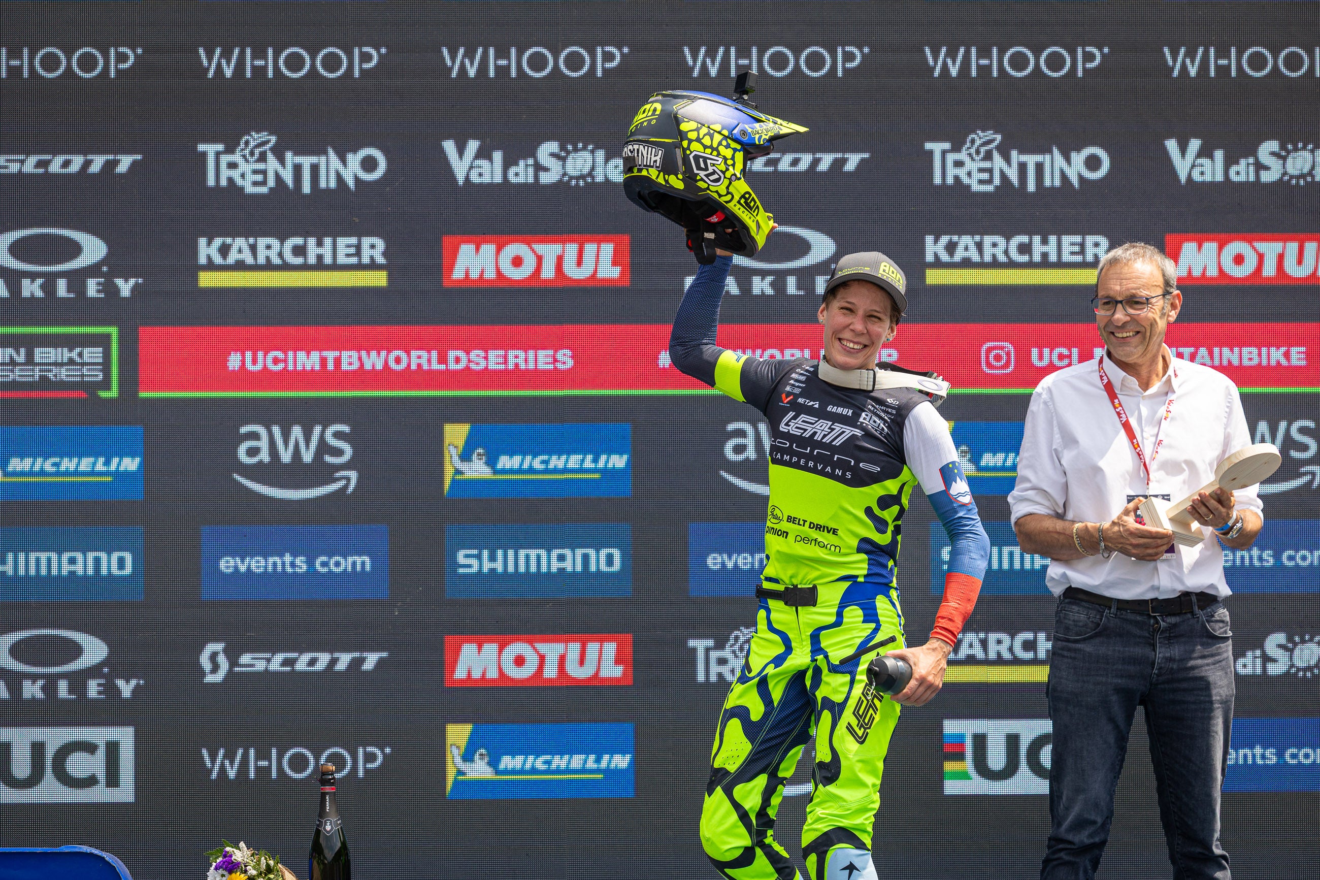 Monika Hrastnik Takes 3rd at Val di Sole 2025 – 6D Helmets