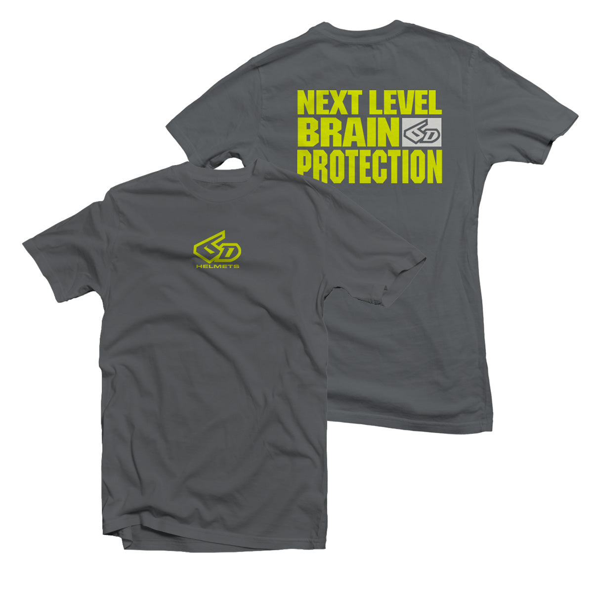 Next Level Tee Grey – 6D Helmets