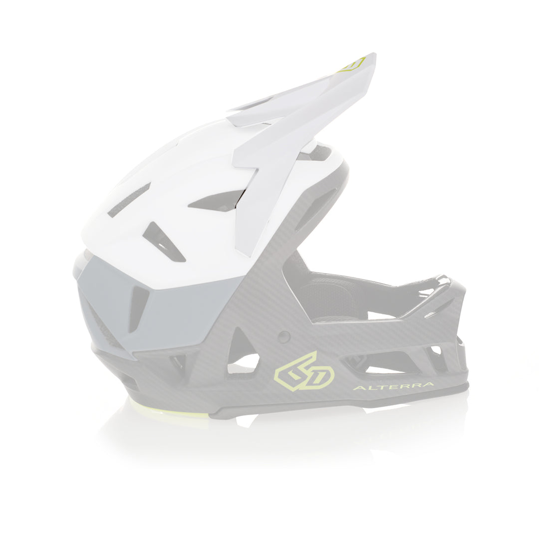 bike helmet visor replacement ATR-3X 6D Helmets This Bontrager Quantum Mips Bike Helmet Visor is a removable visor designed to shield rain and sunlight Alterra Visor