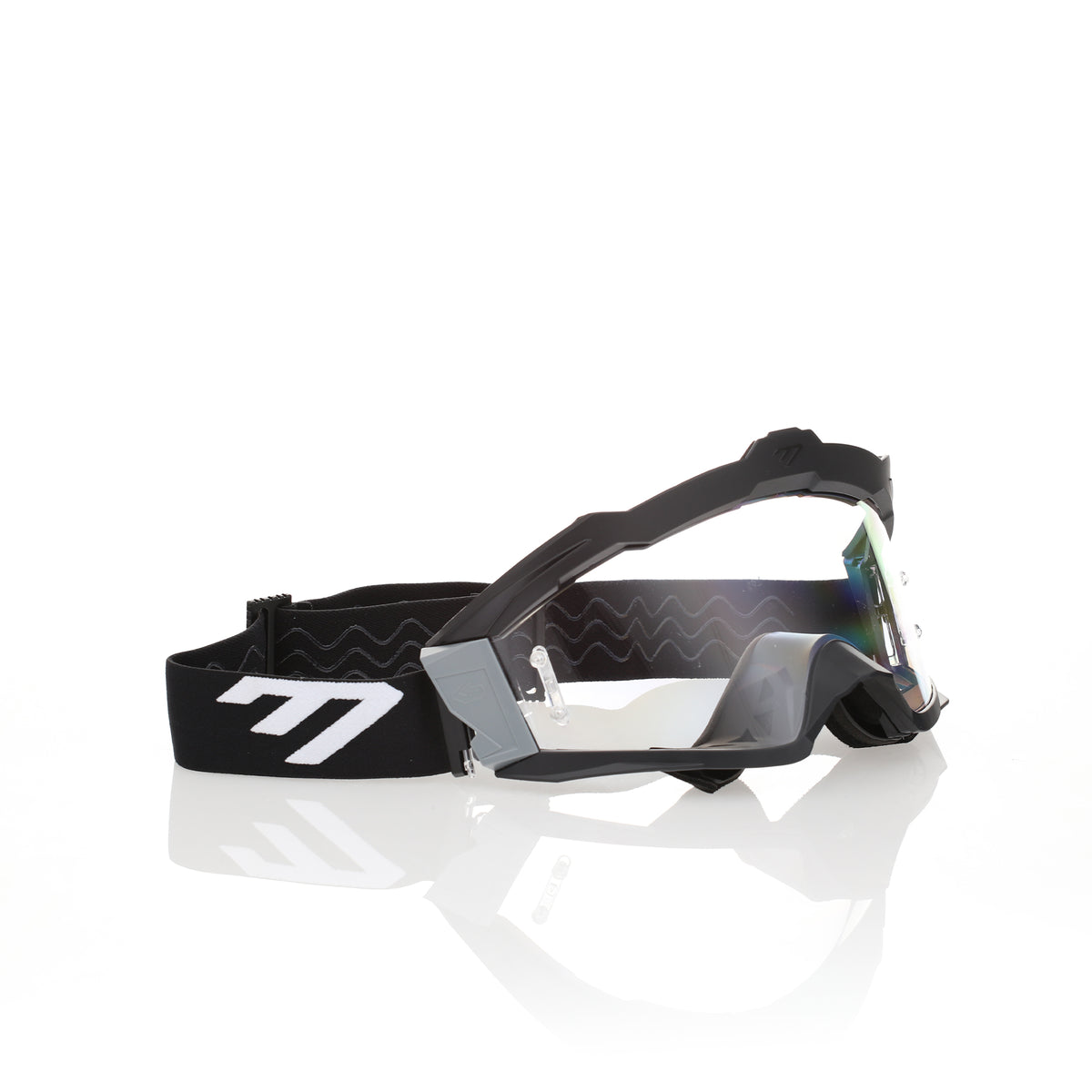 Max R Goggle – Black/Grey, Clear Lens – 6D Helmets