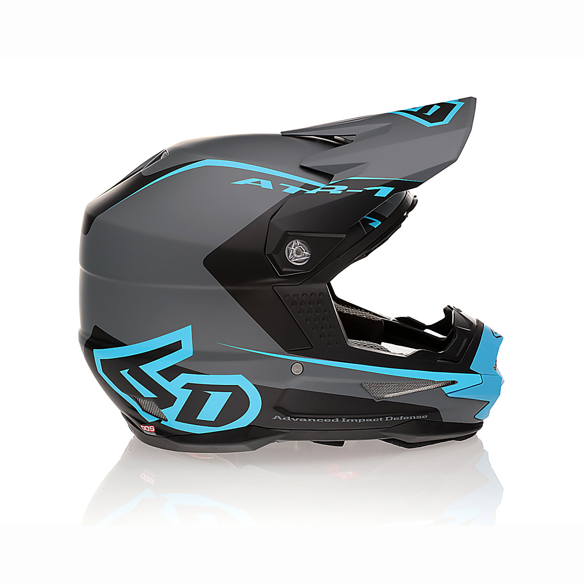 ak 1 motorcycle helmet ATR-1 Stealth – 6D Helmets