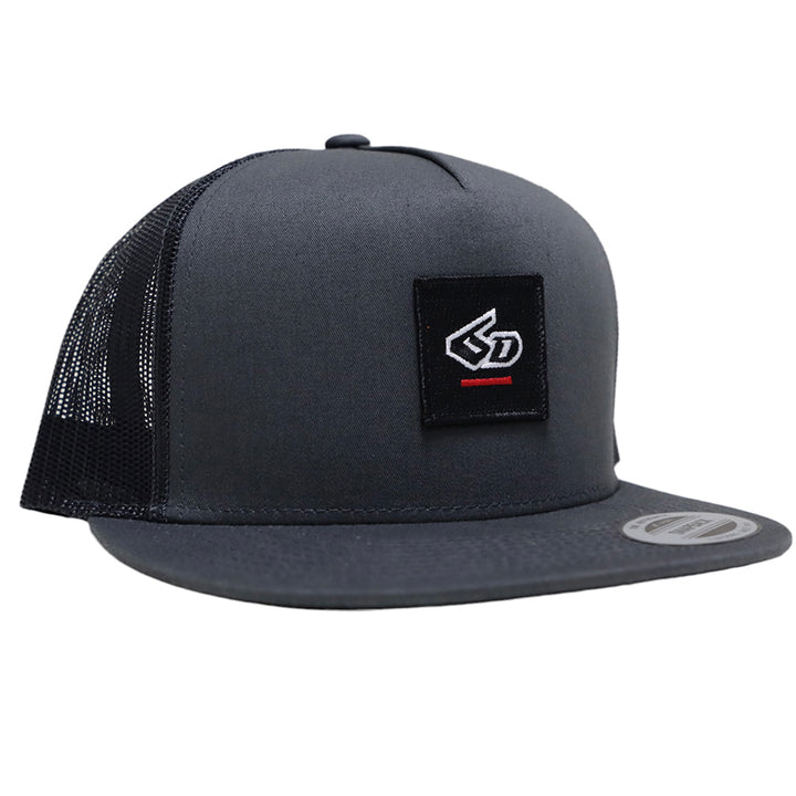 6D Trucker Hat Grey